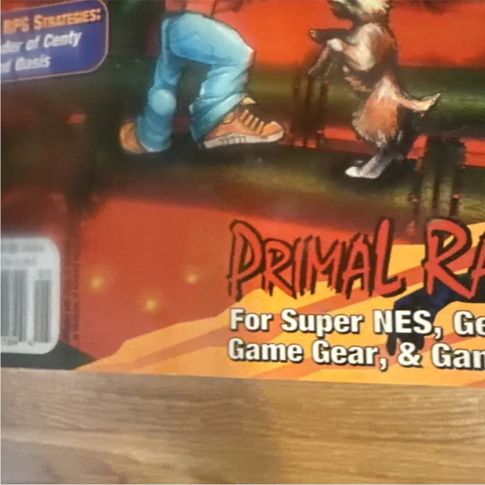 Sega Nintendo Edition Game Players May 1995 Vol 8 #5 Magazine Primal Rage